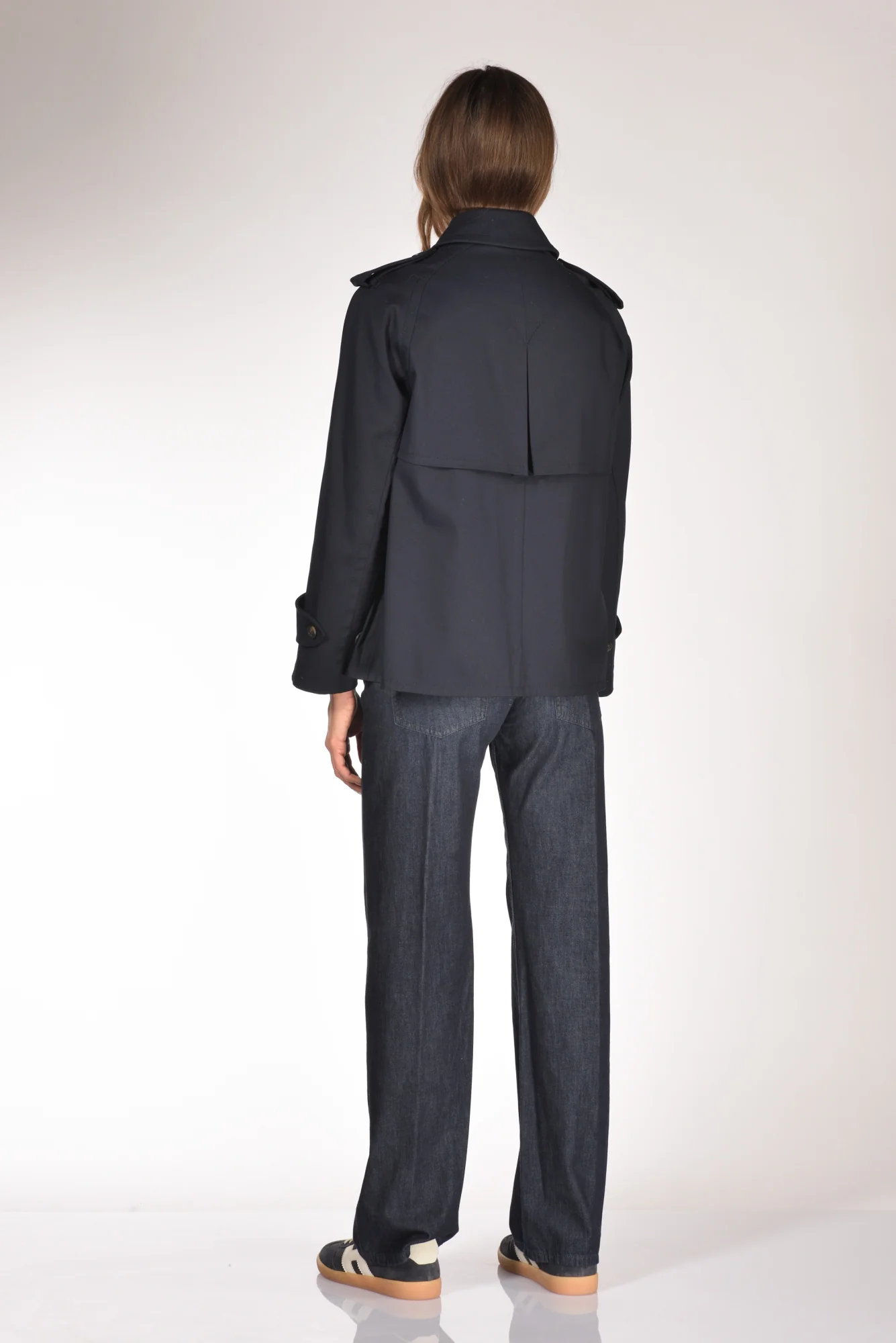 Fay Trench Cort Blu Donna - immagine 6