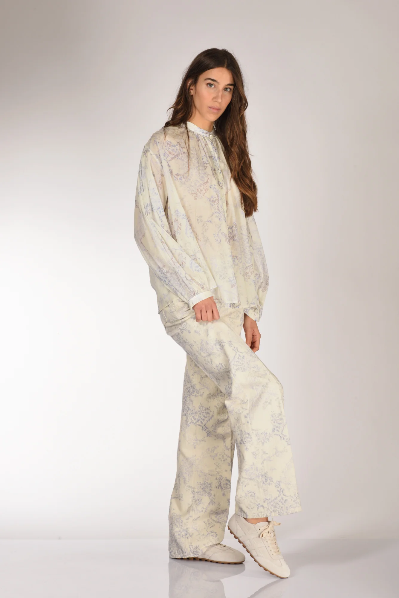 Hogan Sneakers H693 Bianco Naturale Donna - immagine 3