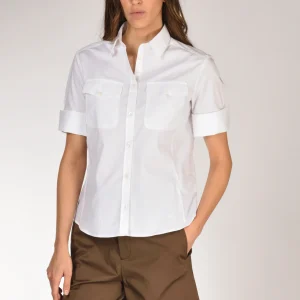 Fay Camicia Tasche Bianco Donna