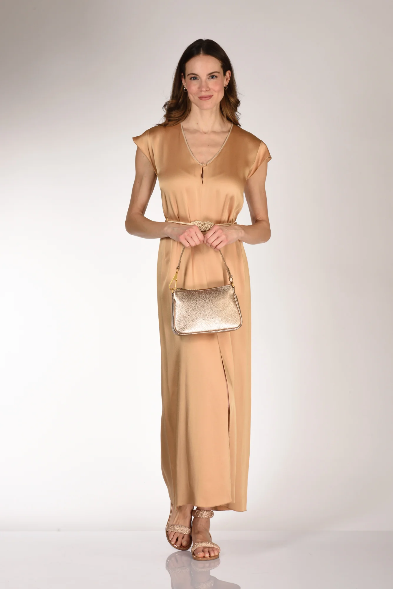 Gianni Chiarini Borsa Brooke Bronzo Dorato Donna - immagine 3