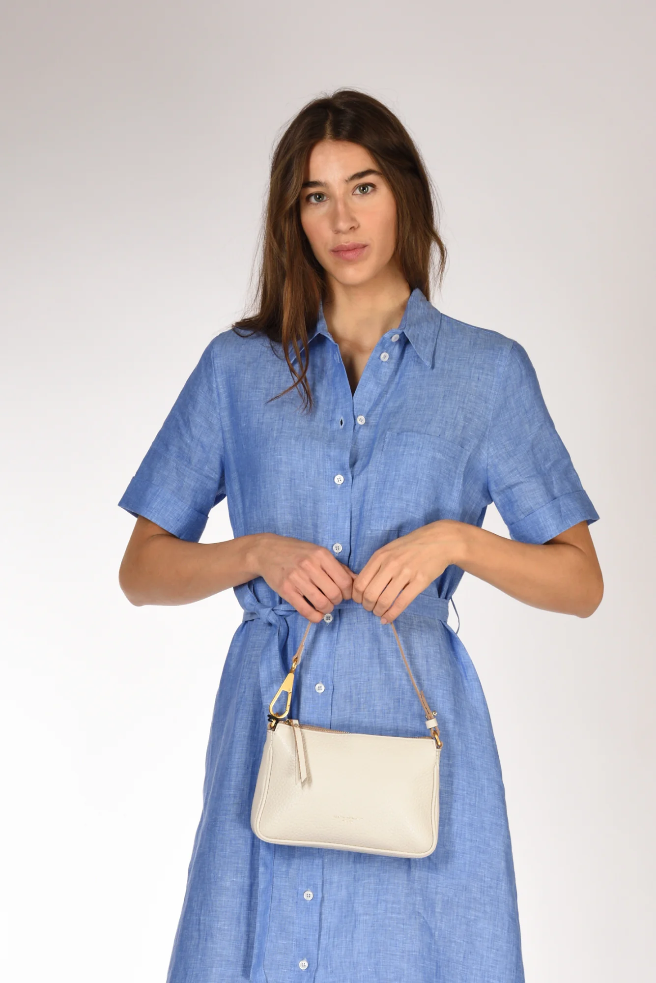 Gianni Chiarini Borsa Brooke Bianco Naturale Donna - immagine 3