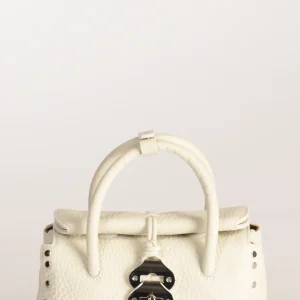 Zanellato Borsa Dotta Baby Bianco Donna