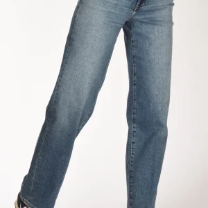 7 For All Mankind Jeans Stovepipe Blu Donna