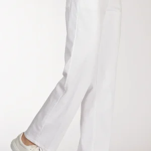 7 For All Mankind Jeans Stovepipe Bianco Donna