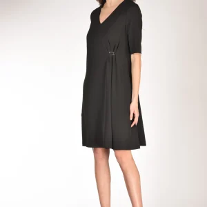 Herno Abito Moschettone Nero Donna