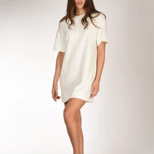 Circolo 1901 Abito Felpa Bianco Donna