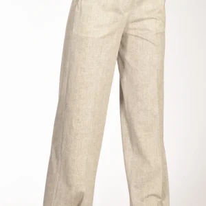Circolo 1901 Pantalone Masculin Beige Donna