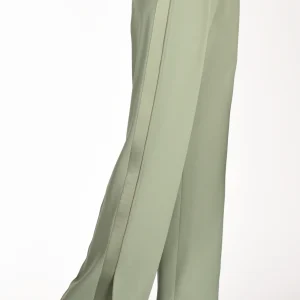 Forte Forte Pantaloni Satin Verde Donna
