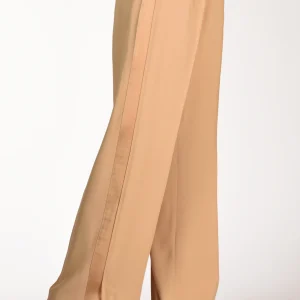 Forte Forte Pantaloni Satin Beige Donna