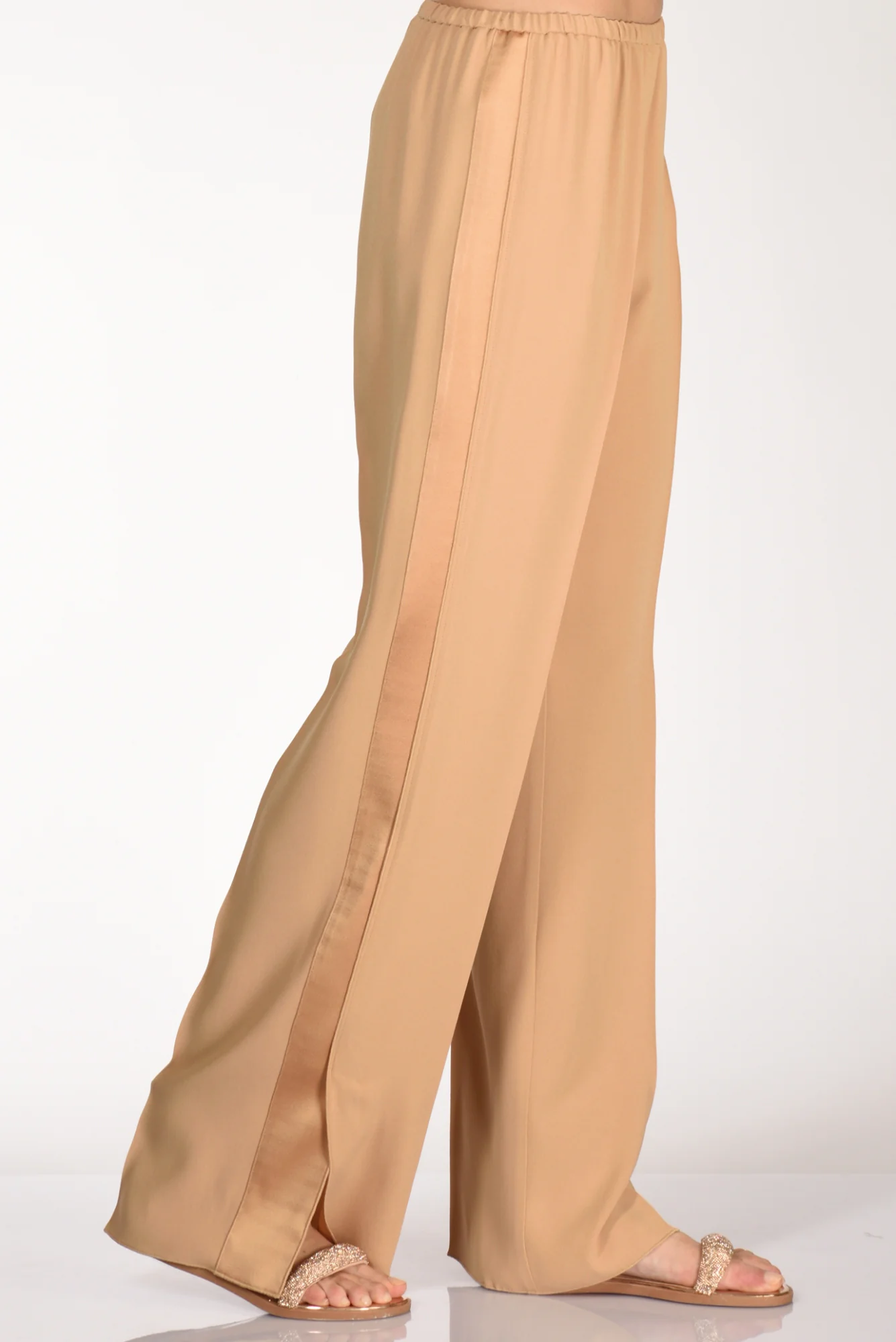 Forte Forte Pantaloni Satin Beige Donna - immagine 6