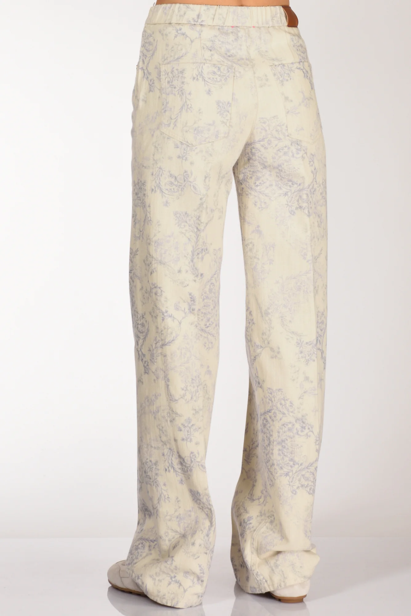 Forte Forte Pantalone Stampa Azzurro/bianco Donna - immagine 7