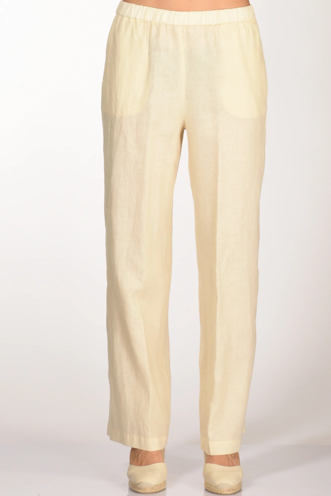 Aspesi Pantalone Beige Chiaro Donna - immagine 4
