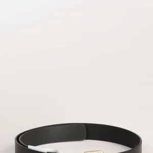 Aspesi Cintura Cuoio Nero Donna