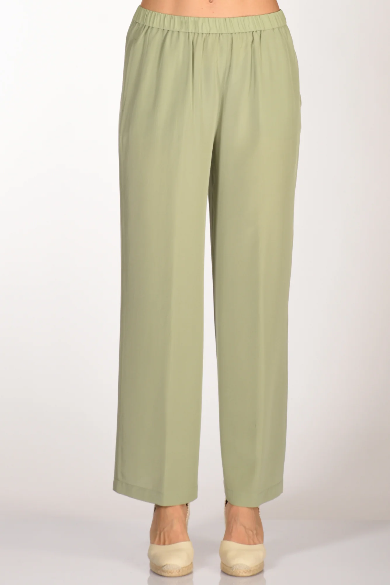 Aspesi Pantalone Verde Chiaro Donna - immagine 4