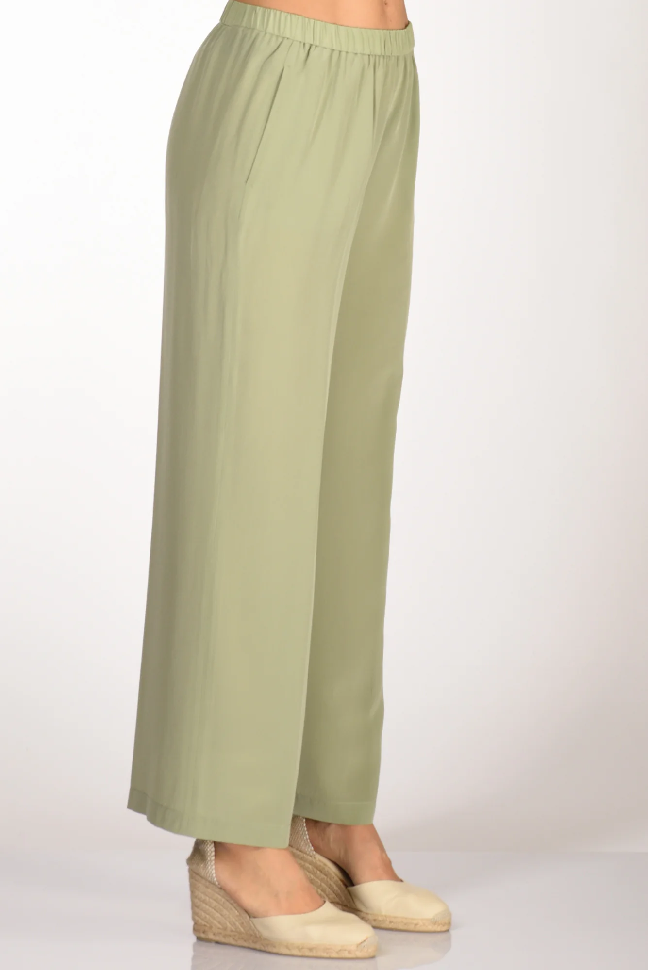 Aspesi Pantalone Verde Chiaro Donna - immagine 5