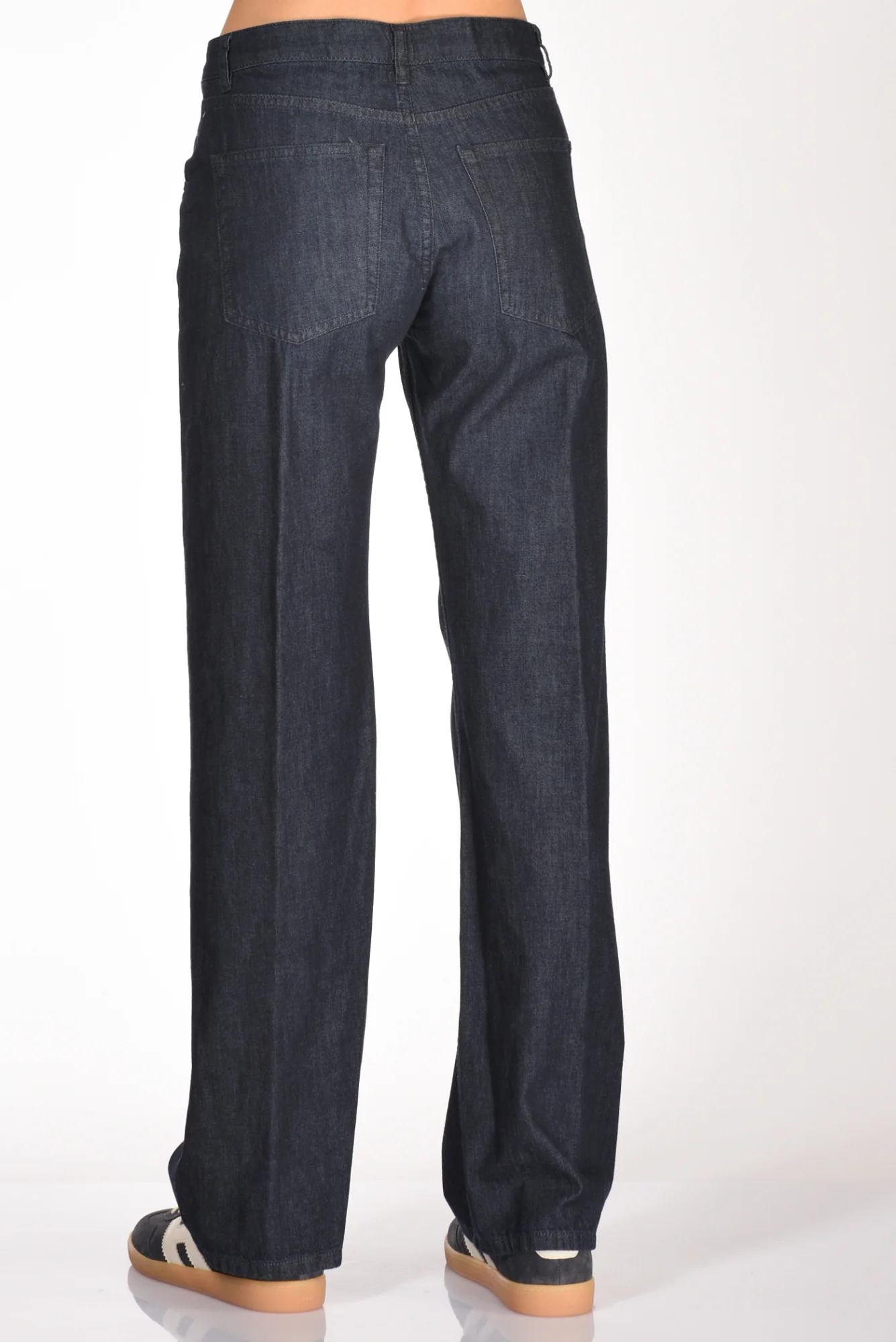 Aspesi Pantalone Denim Blu Jeans Donna - immagine 7