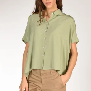 Aspesi Camicia Verde Chiaro Donna