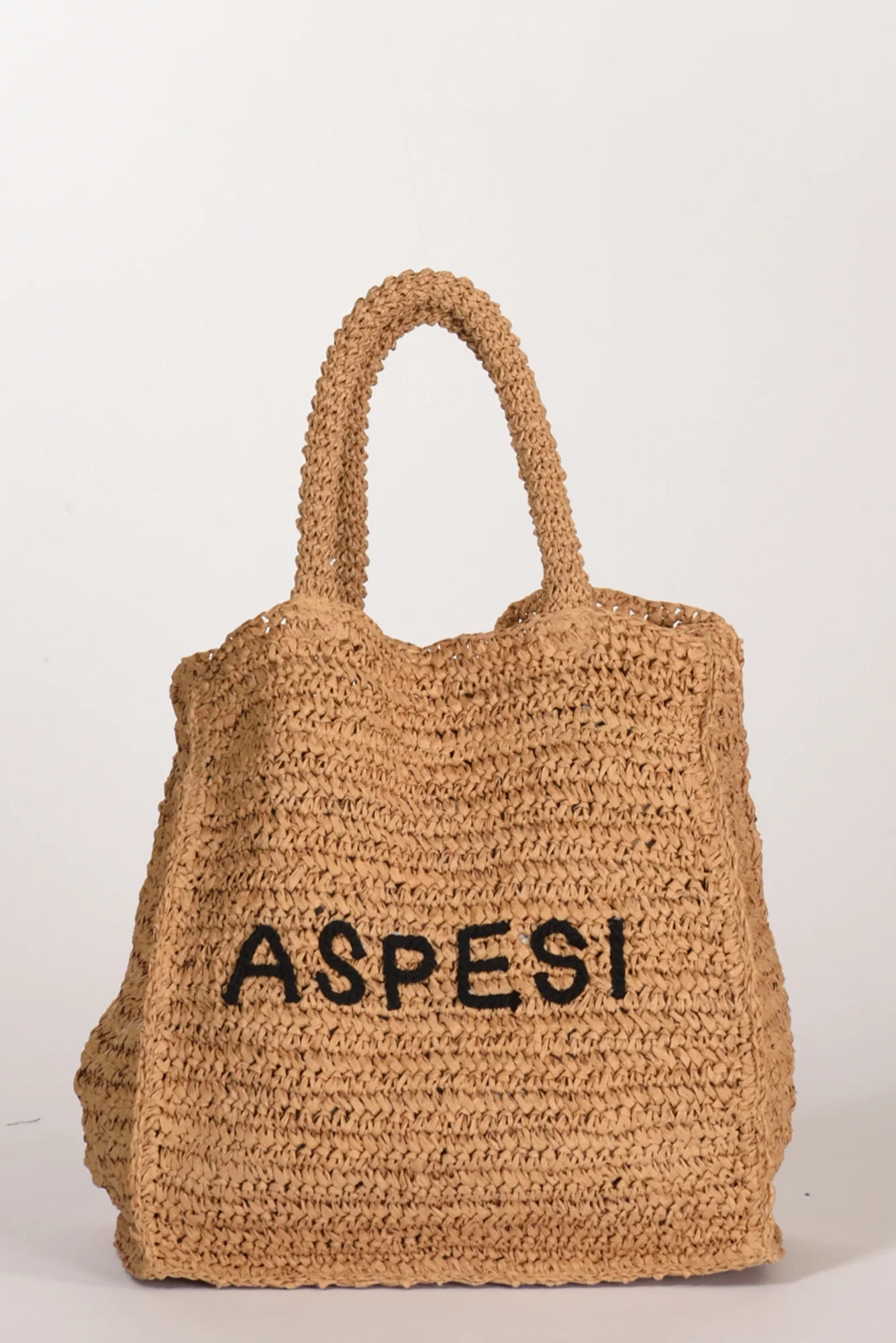 Aspesi Borsa Shopping Beige Donna