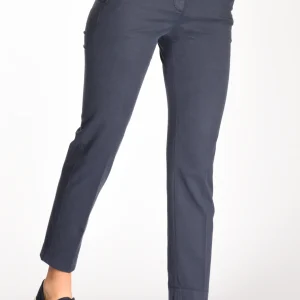 Incotex Slowear Pantalone Leyre Blu Chiaro Donna