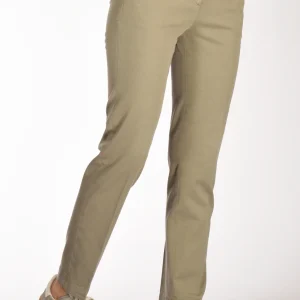 Incotex Slowear Pantalone Leyre Verde Donna