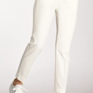 Incotex Slowear Pantalone Leyre Bianco Naturale Donna