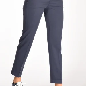 Incotex Slowear Pantalone Leyre Blu Donna