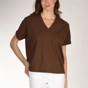 Zanone Slowear Maglia V Marrone Donna