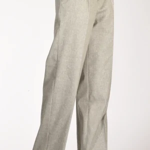 Pt Torino Pantalone Lola Grigio Tortora Donna