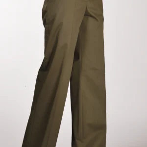 Pt Torino Pantalone Francois Verde Olivo Donna