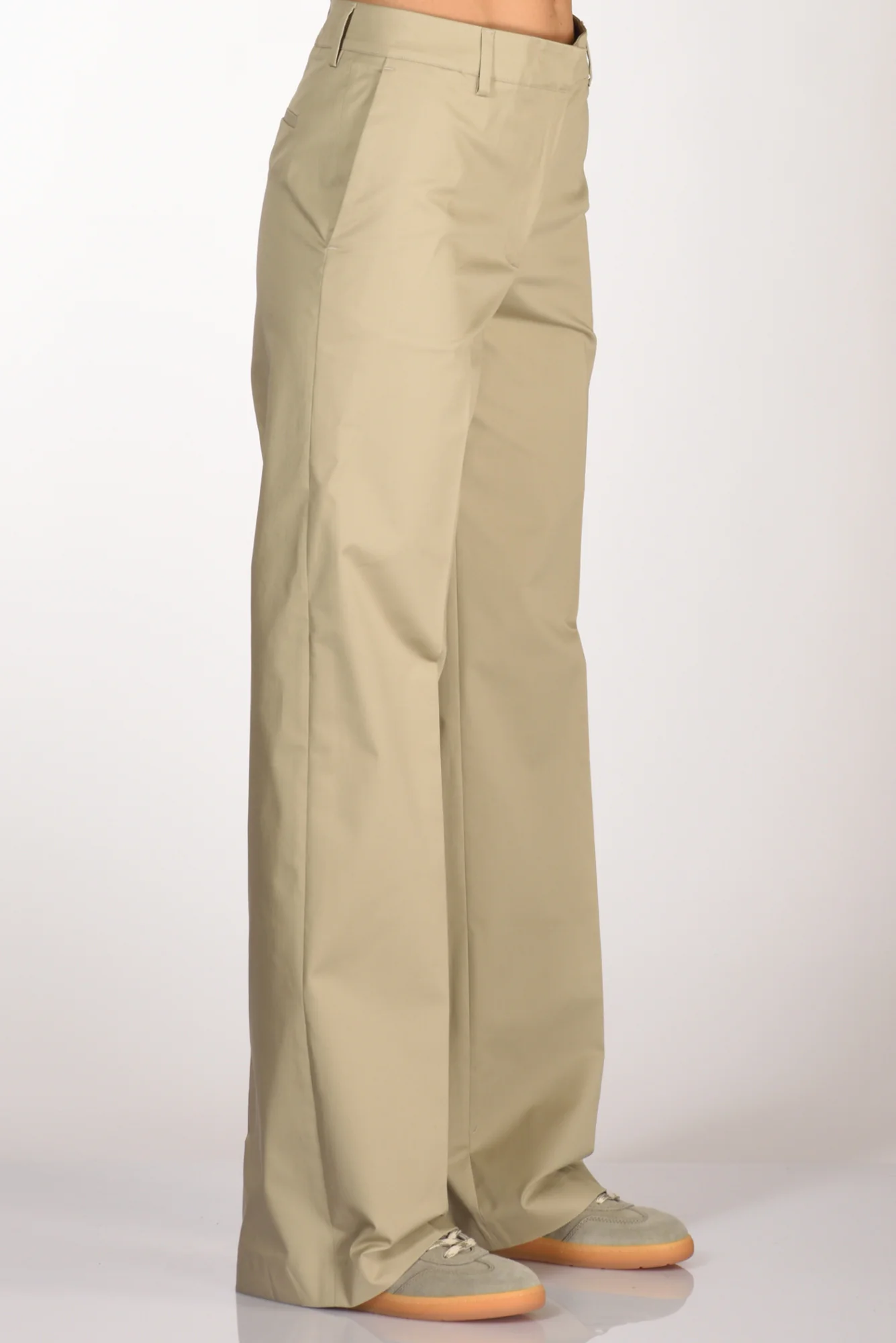 Pt Torino Pantalone Francois Beige Chiaro Donna - immagine 5