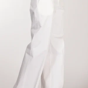 Pt Torino Pantalone Francois Bianco Donna