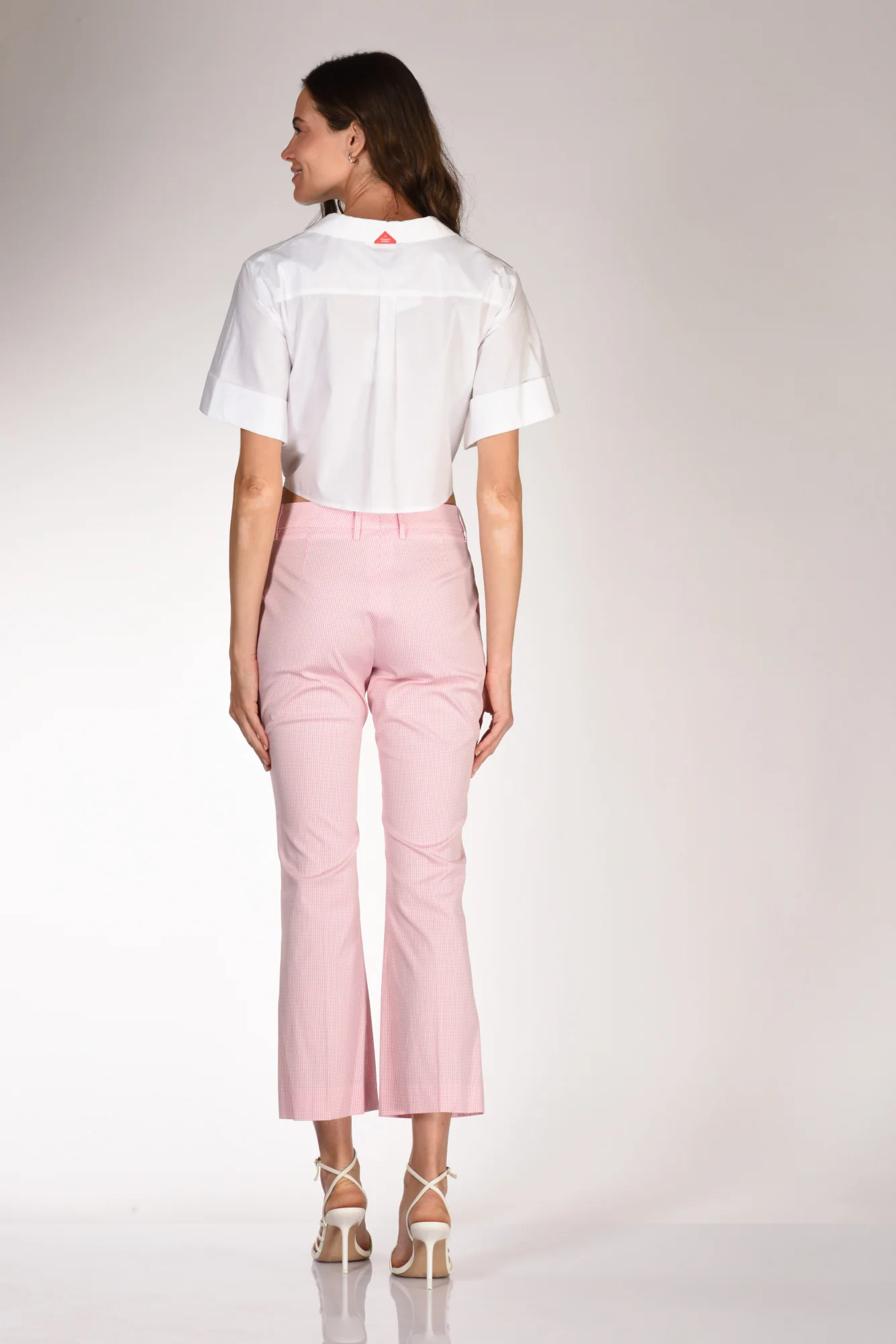 Alessandro Enriquez Camicia Nodo Bianco Donna - immagine 6