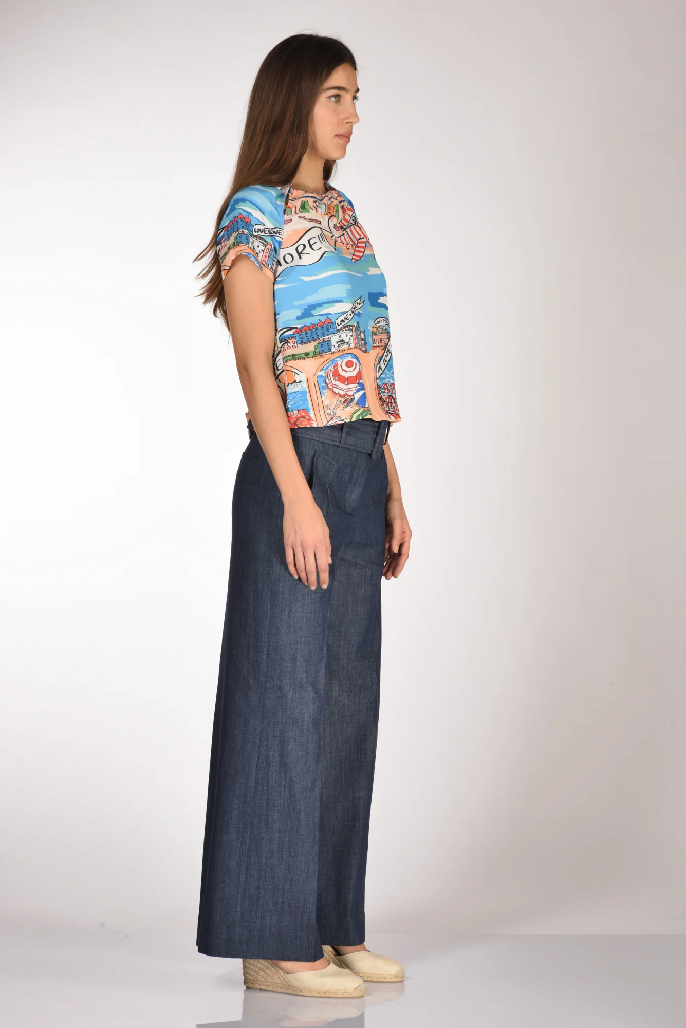 Alessandro Enriquez Camicia Stampa Multicolor Donna - immagine 5