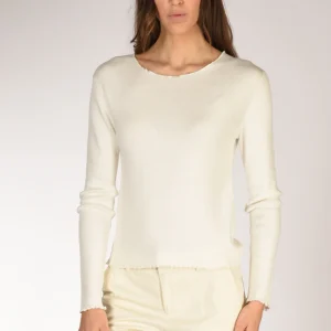 Allude Maglia S. Barca Bianco Donna