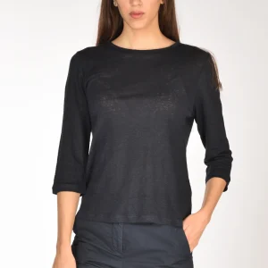 Allude Tshirt M. 3/4 Blu Donna