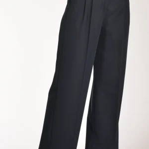 Gabriele Bellini Pantalone Pinces Blu Donna