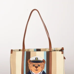 Rue Madam Paris Borsa Orso Marrone/multicolor Donna