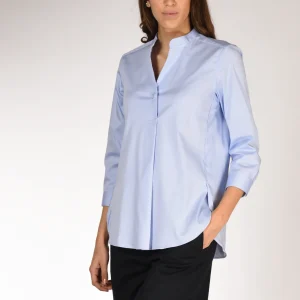 Sarte Pettegole Camicia Azzurro Donna