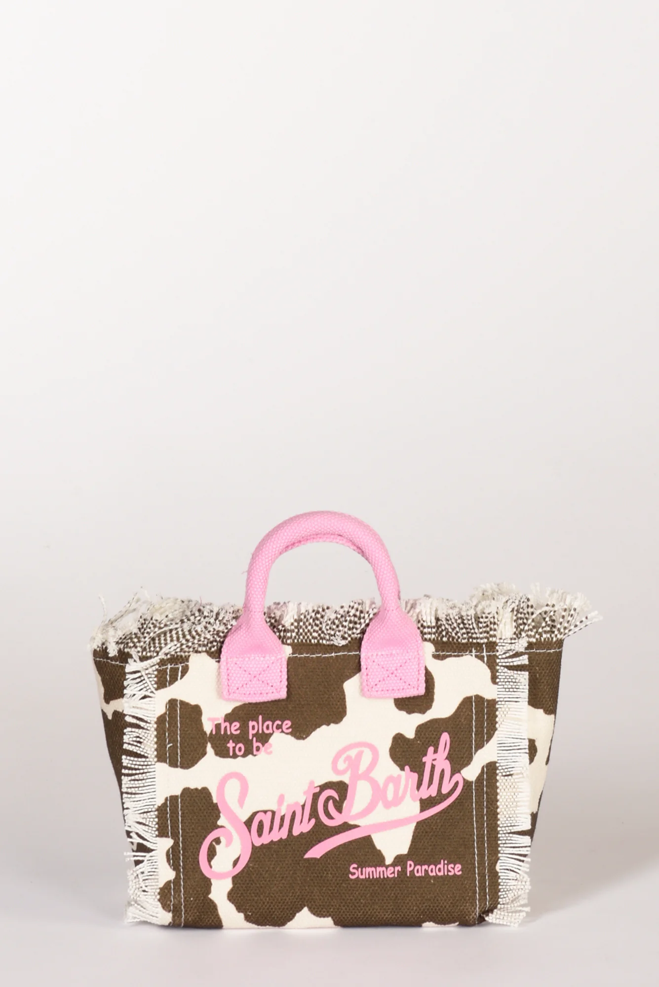 Mc2 Saint Barth Borsa Vanity Mini Marrone/rosa Donna - immagine 2