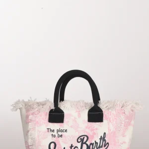 Mc2 Saint Barth Borsa Colette Bianco/rosa Donna