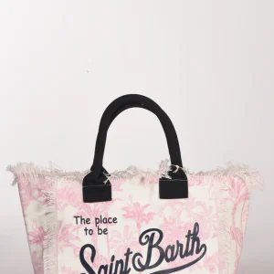Mc2 Saint Barth Borsa Vanity Bianco/rosa Donna