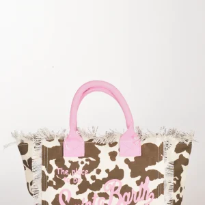 Mc2 Saint Barth Borsa Vanity Marrone/rosa Donna