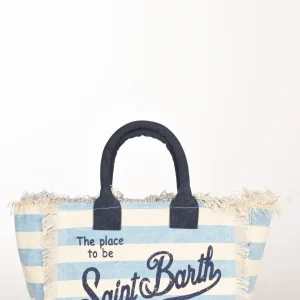 Mc2 Saint Barth Borsa Vanity Azzurro/blu Donna