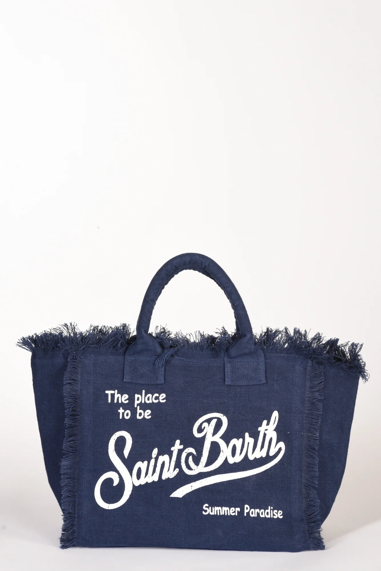 Mc2 Saint Barth Borsa Vanity Blu Donna