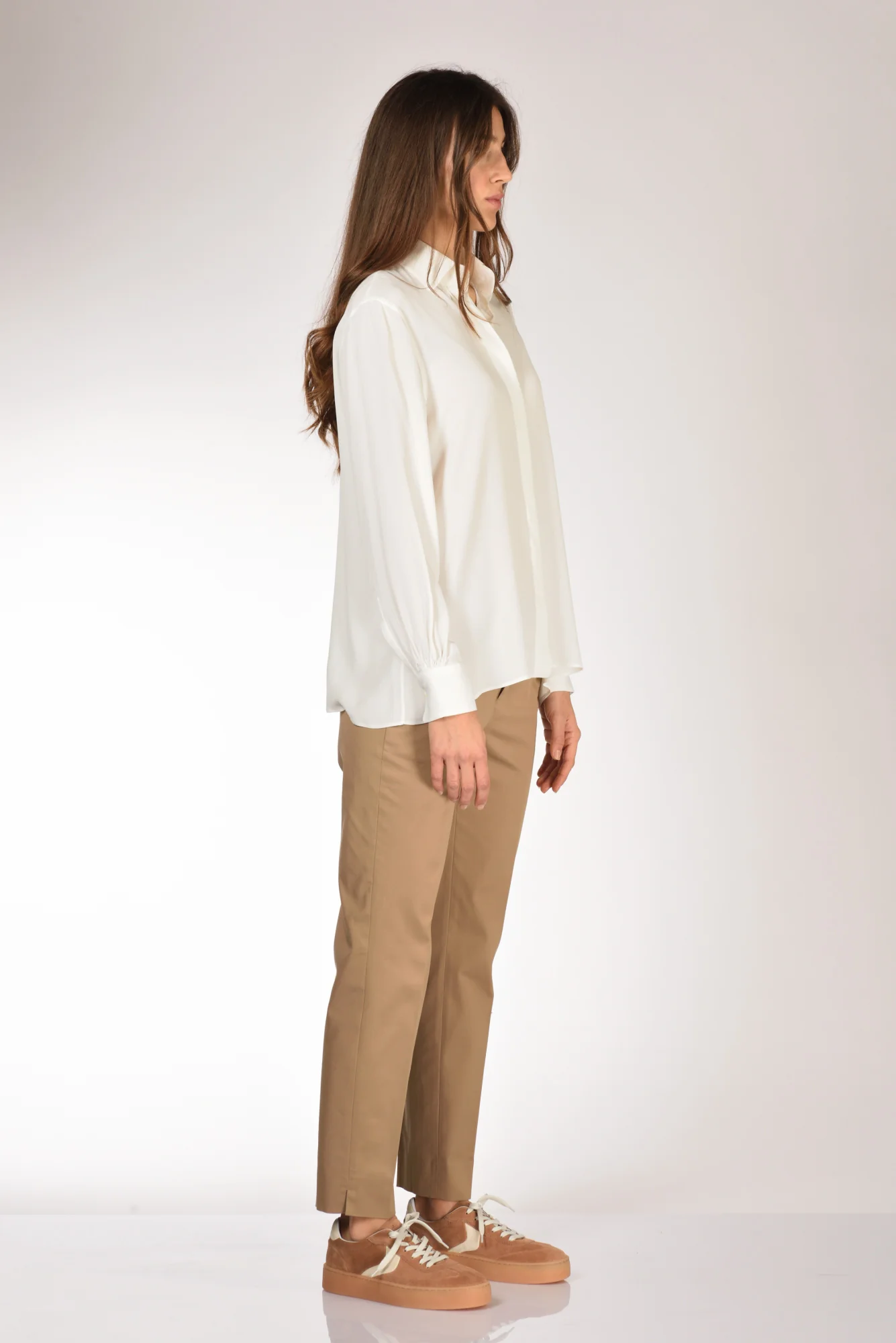 Sarte Pettegole Camicia Bianco Donna - immagine 5