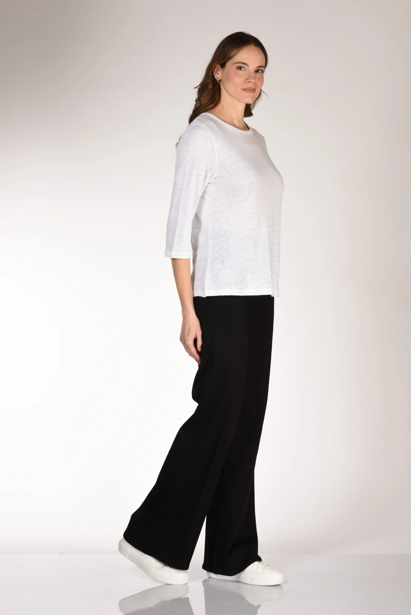 7 For All Mankind Jeans Lotta Nero Donna - immagine 3