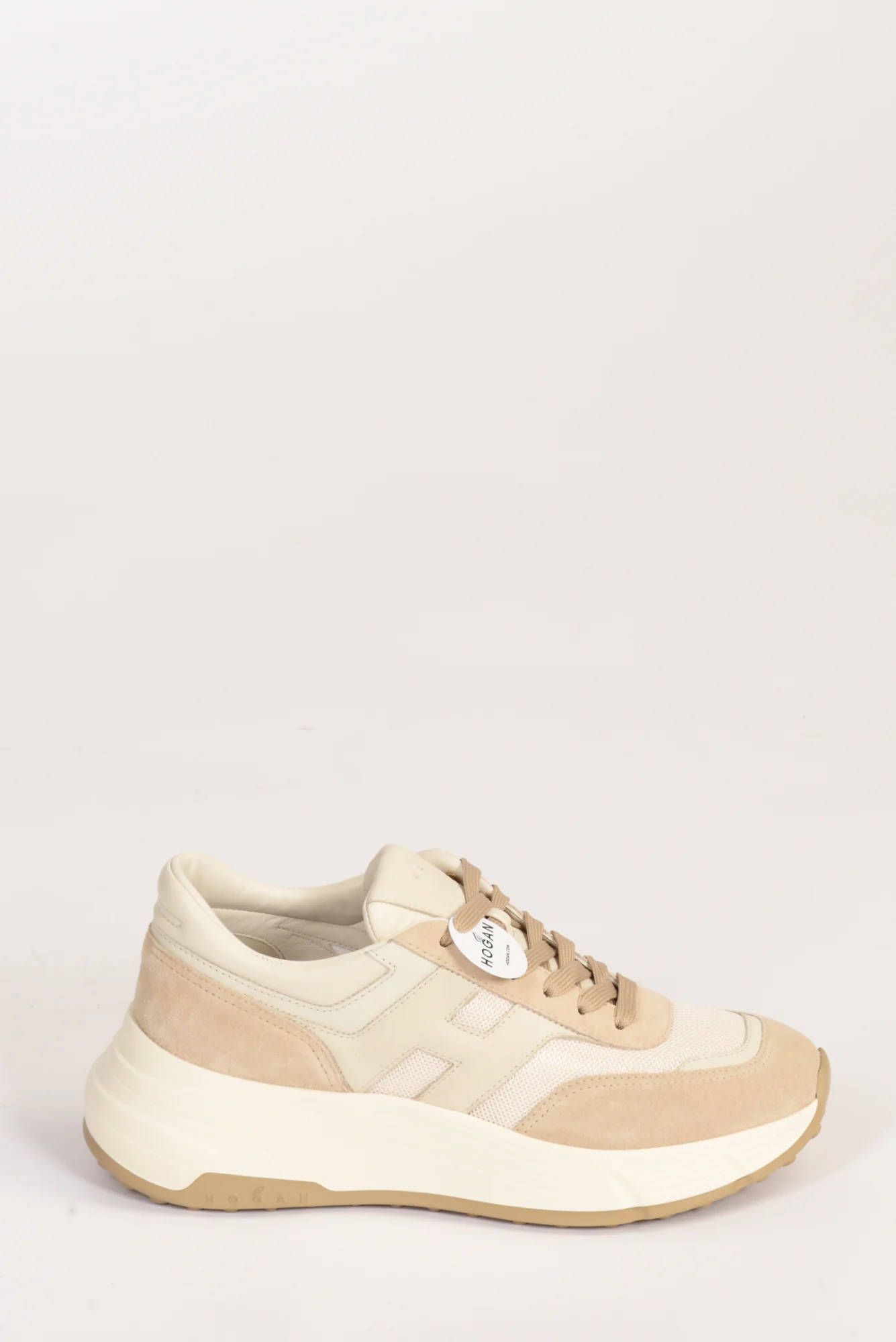 Hogan Sneakers H669 Beige Donna - immagine 2