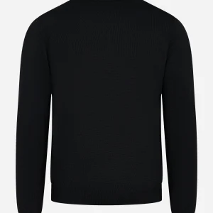 Lupetto in lana merinos finezza 12 nero