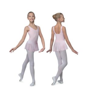 Body smanicato bimba con gonnellino, Grishko