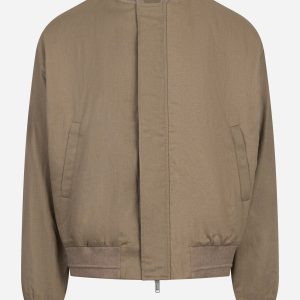 Bomber in misto lino Kobe